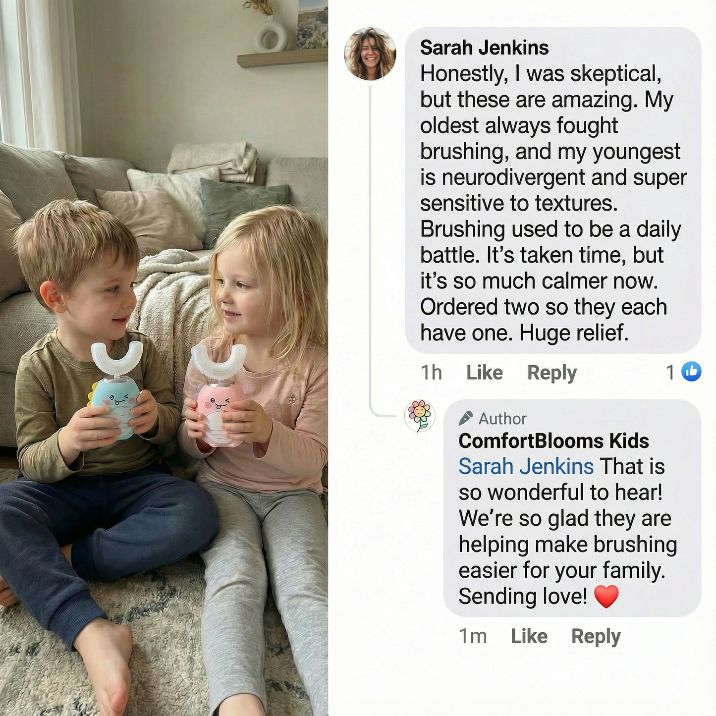 Comfortblooms™ GiggleBrush